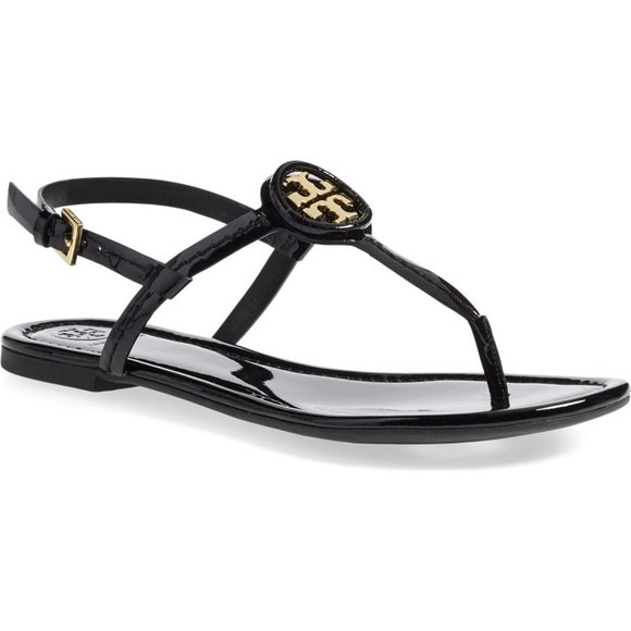 tory burch sandals with backstrap
